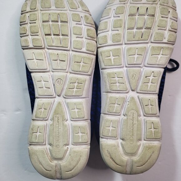 Champion Men's Gusto XT Navy Blue Lace-Up Athletic Sneakers #176414 Size 8.5 - Picture 4 of 14